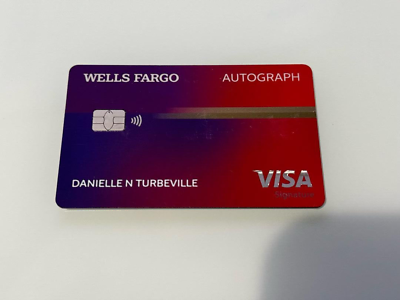 Wells Fargo Autograph Card: A Front of Wallet Card