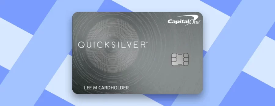 Capital One Quicksilver cash rewards card