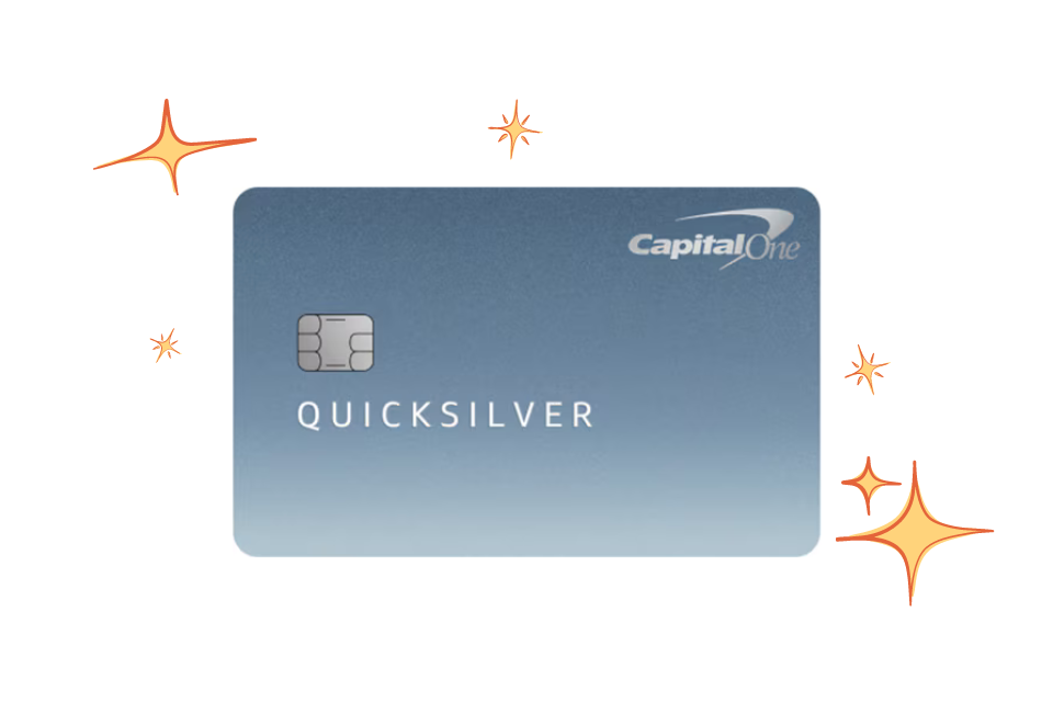 Capital One Quicksilver cash rewards card